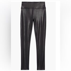 Spanx Faux Leather Girls Leggings Size small (7/8)